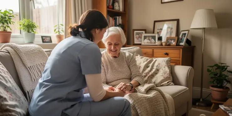 Live-in care support at home